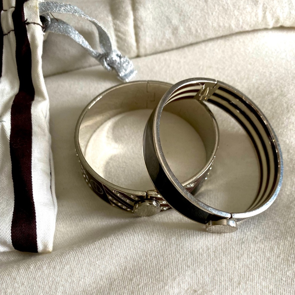 Set of two Henri Bendel Cuff Bracelets